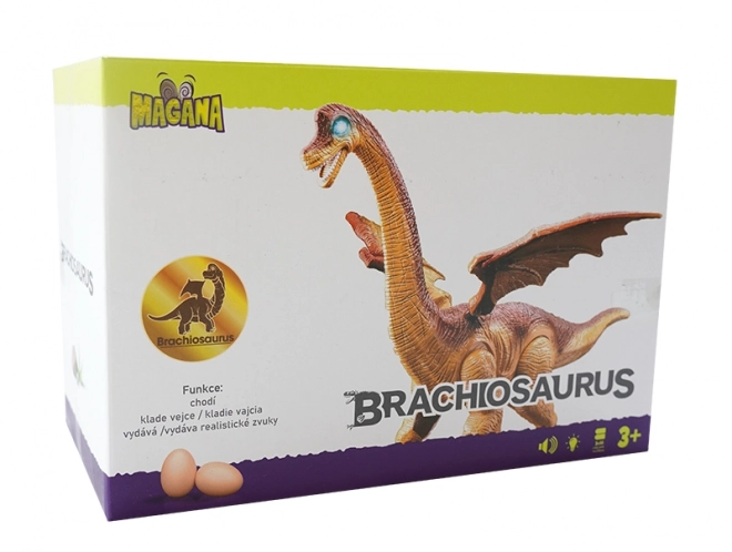 Brachiosaurus electric cu ouă