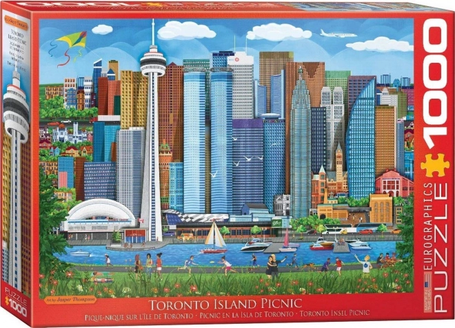 Puzzle Eurographics Picnic în Toronto 1000 piese