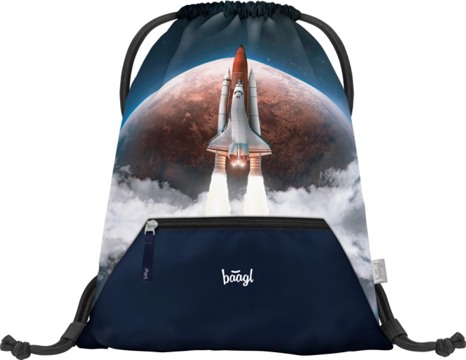 Set școlar 5 piese Baagl Shelly Space Shuttle