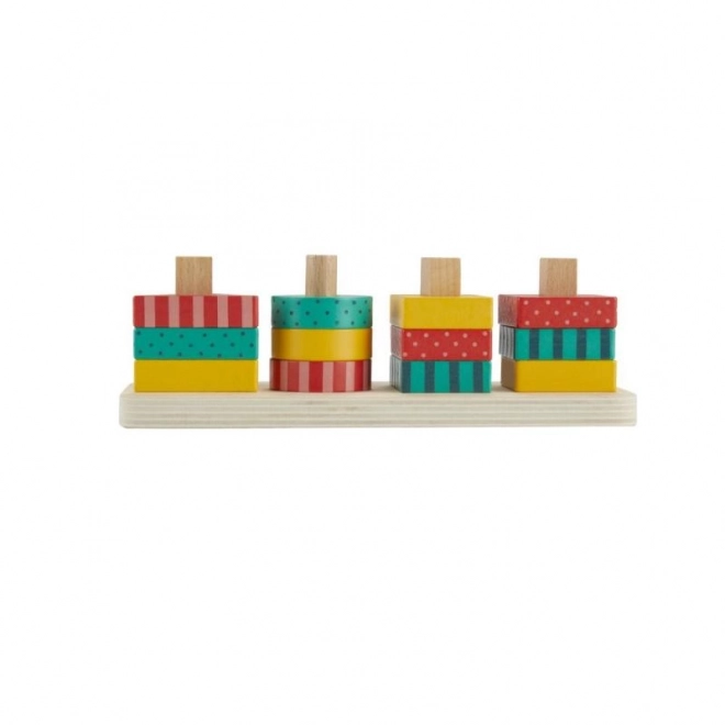 Puzzle din lemn forme Fisher-Price