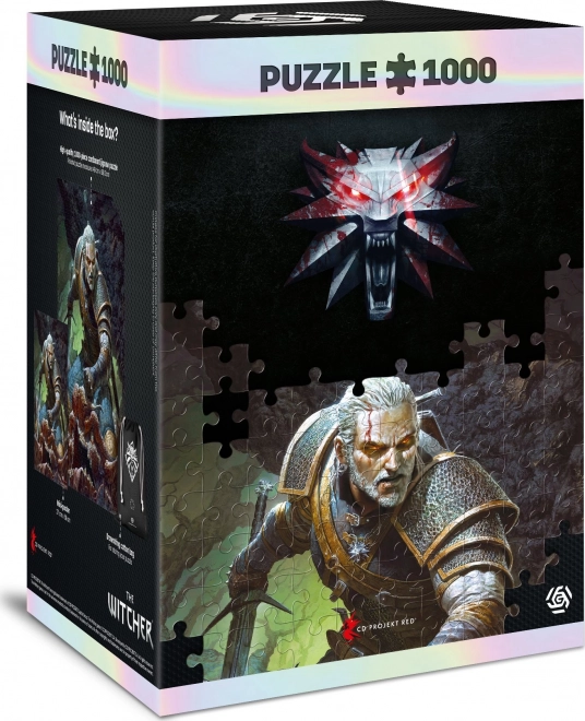 Puzzle Witcher - Lumea Întunecată 1000 piese