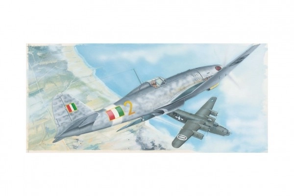 mașină Fiat G.55 model plastic 1:48