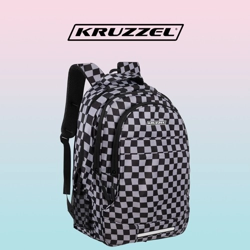 Rucsac stilat cu carouri 30L Kruzzel