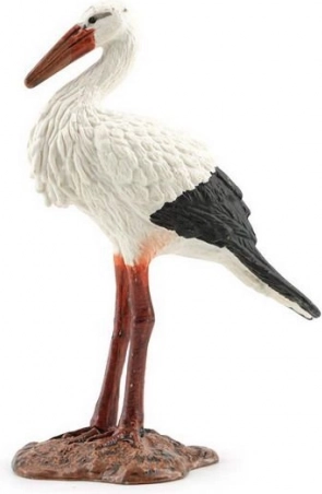 Figurină barză 9 cm