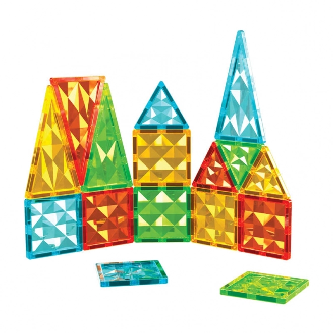 Magnet Tiles Geomag Gems 16 Piese