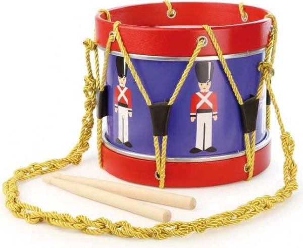 Tobă stilată cu motiv de soldăței
