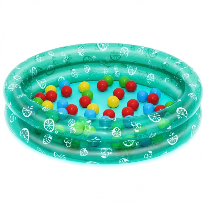 Piscină gonflabilă 91x20cm cu mingiuțe BESTWAY