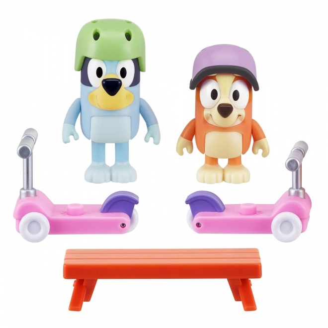 Set pentru mers cu trotineta Bluey