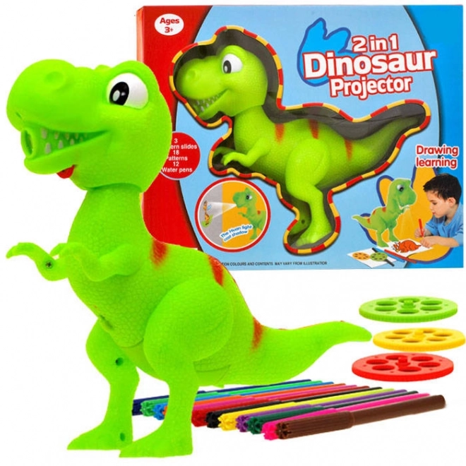 Dinozaur T-Rex proiector pentru desen