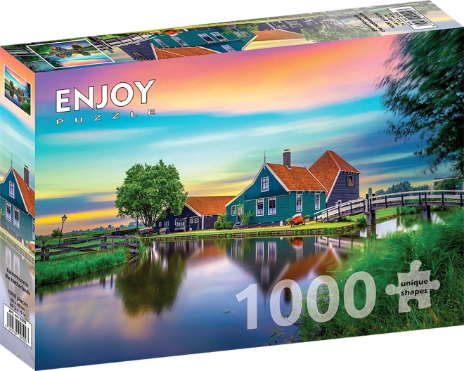 Puzzle vas în Țările de Jos 1000 piese