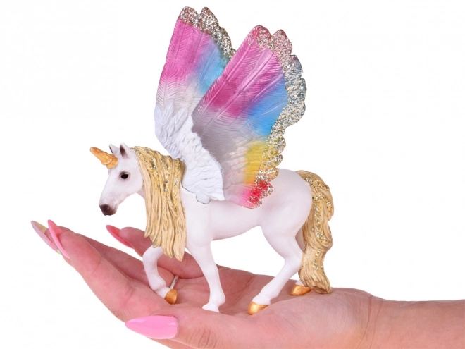 figurina unicorn pegaz cu aripi