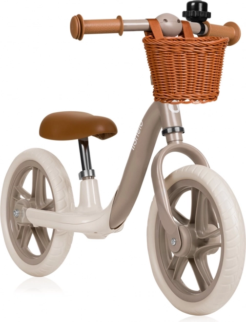 Bicicletă fără pedale pentru copii Lionelo Alex Plus bej