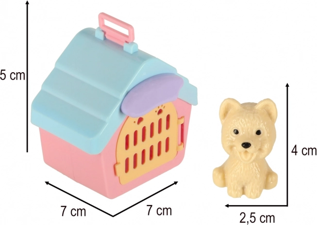 Salon SPA de coafură pentru câini cu figurine și accesorii - 14 piese