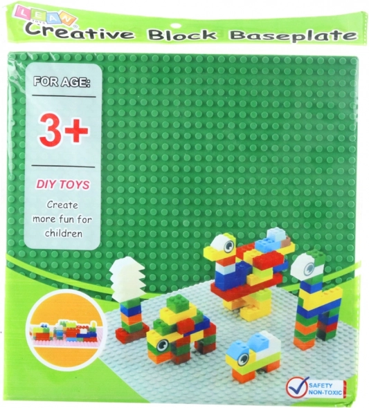 Placă de Construcție pentru Cărămizi Verde Deschis 25,5x25,5 cm