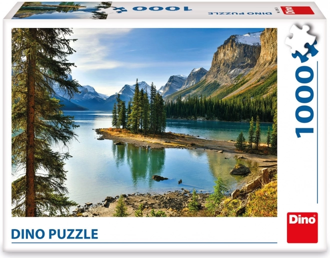 Puzzle lacul Maligne 1000 piese