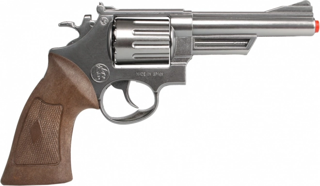 Revolver de metal pentru poliție cu 12 cartușe