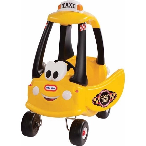 Mașinuță Cozy Coupe Taxi Neagră – Galben