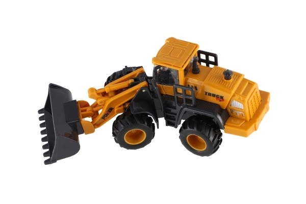 Mașină de construcții cu motor inerțial 20cm, set 8 piese