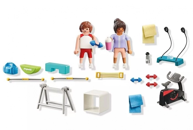 Set de antrenament fitness cu figurine My Life