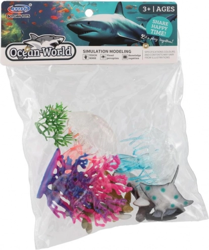 Set creaturi marine și corali