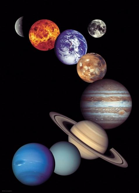 Puzzle sistemul solar NASA 1000 piese