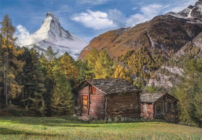 Puzzle Vârful Matterhorn 500 piese