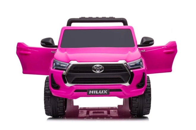 Mașină cu acumulator Toyota Hilux roz