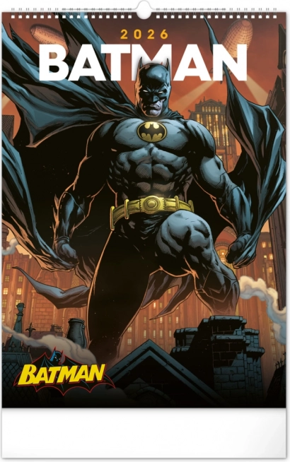 Calendar de perete Batman Dark 2026