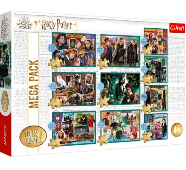 Mega pachet puzzle Harry Potter Trefl