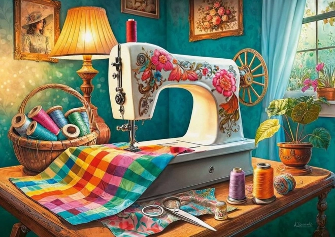 Cherry Pazzi Puzzle Colțul Meu de Croit 1000 de piese