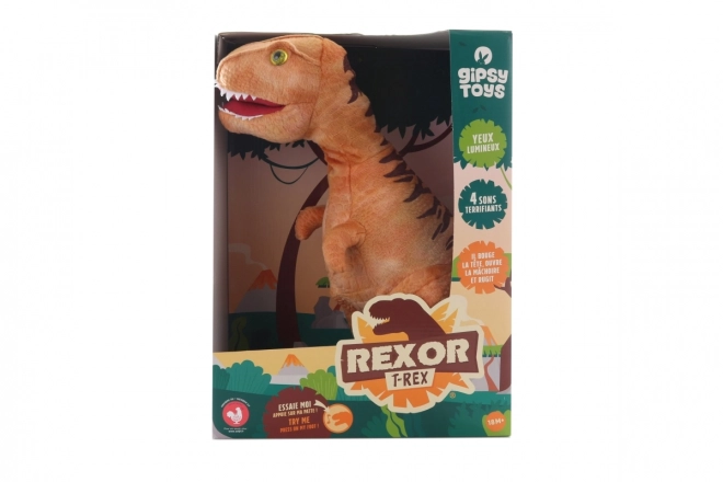 T-Rex de pluș cu sunete