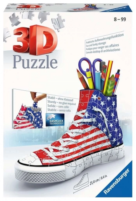 Puzzle 3D adidași americani