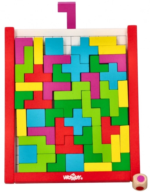 Puzzle de lemn Tetris