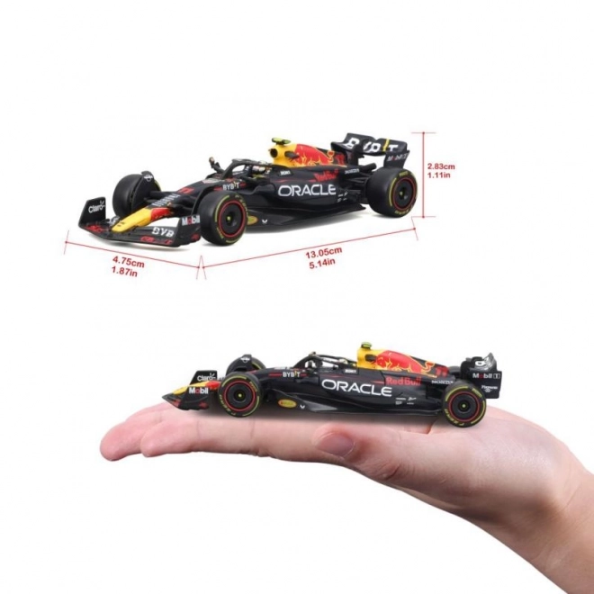 Model Red Bull Racing RB19 Formula 1 Bburago 1:43 din 2023 Sergio Pérez