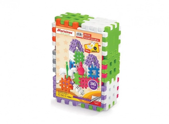 Klocki de construcție Waffle 36