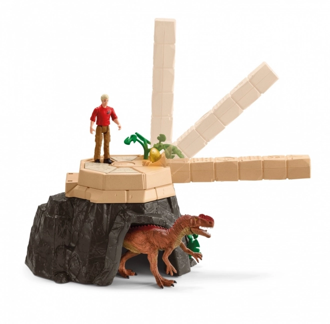 Set figurine cucerirea templului dinozaurilor