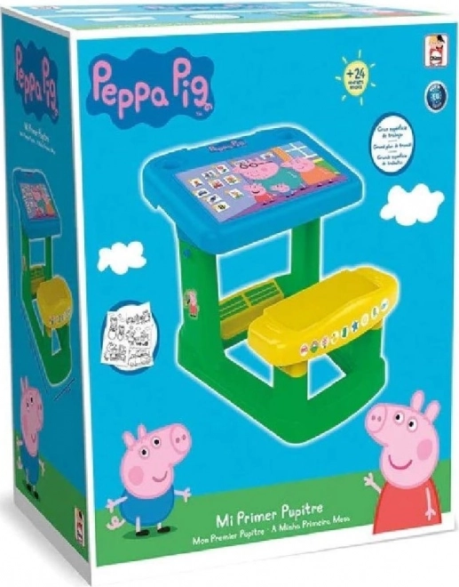 prima mea bancă școlară Peppa Pig