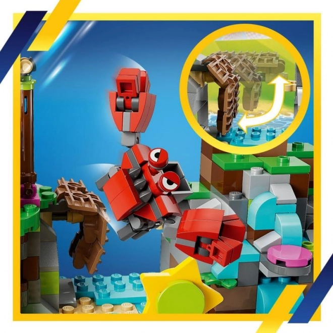 set de aventuri insula pentru salvarea animalelor LEGO Sonic the Hedgehog