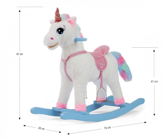 cal de balansare unicorn