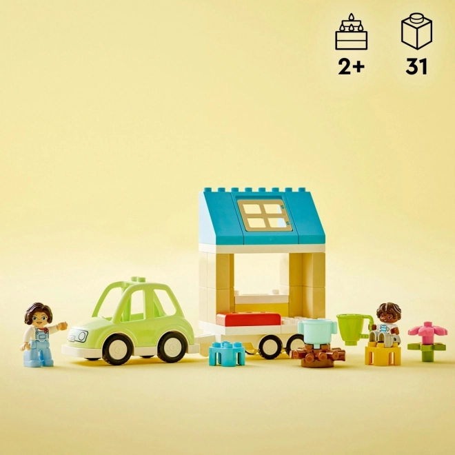 Lego Duplo Oraș casă de familie pe roți