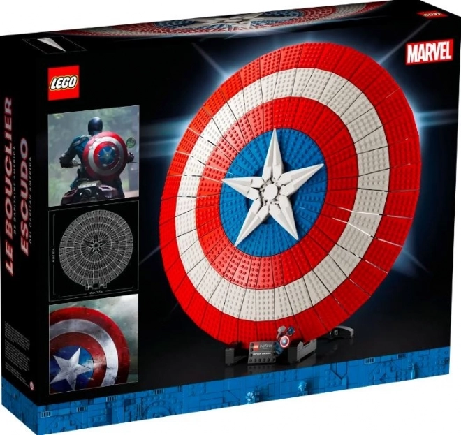 Scutul Căpitanului America LEGO Marvel