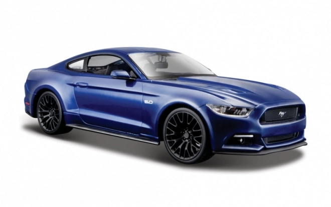 Model auto Ford Mustang GT 2015 la scară 1:24 albastru