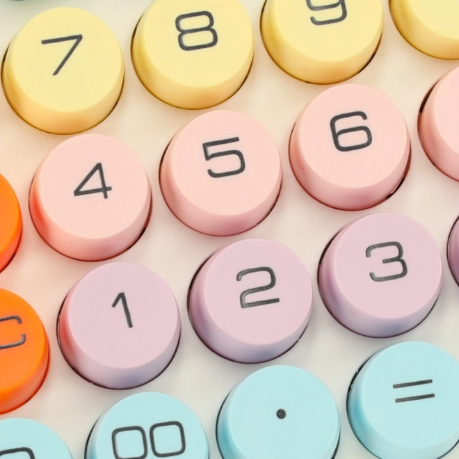 Calculator de birou cu butoane rotunde