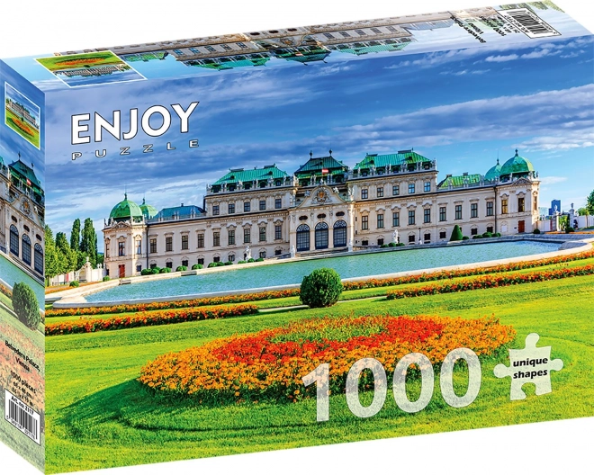 Puzzle Castelul Belvedere Viena 1000 de Piese