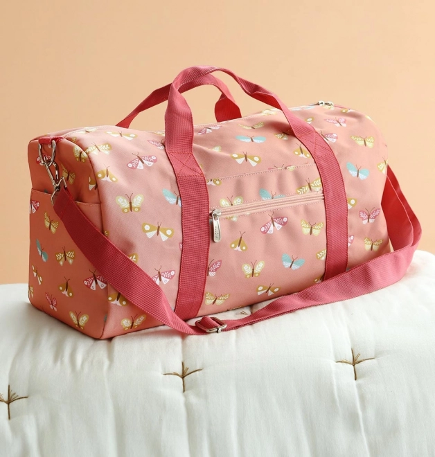 Geantă de voiaj pentru copii A Little Lovely Company – Fluturi