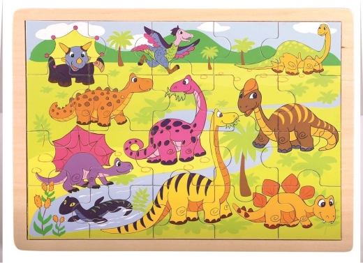 Puzzle Dinozauri