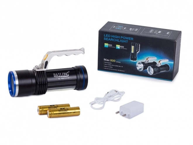 Lanternă profesională Bailong cu LED CREE XM-L3-U3 și funcție de zoom