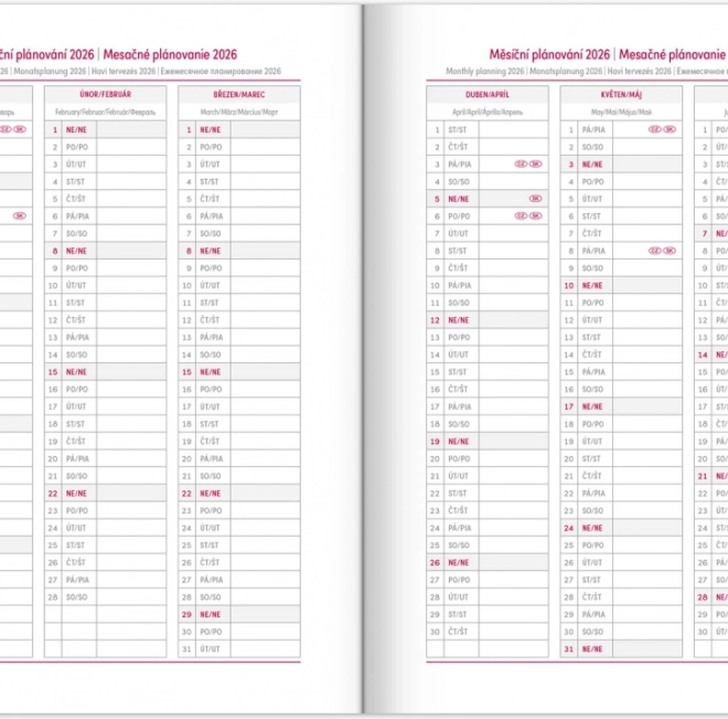 Agenda săptămânală Balakon 2026
