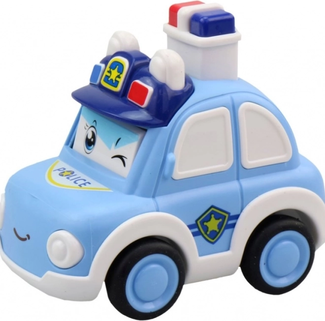Mașină Poliție și Ambulanță cu Apăsare