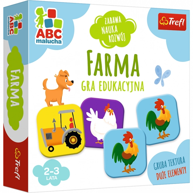 Farmă ABC Malucha - Joc educativ Trefl pentru copii